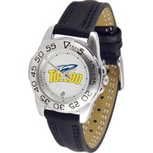 University of Toledo Rockets Women's Leather Band Athletic Watch