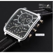 V6 Leather Watch Wristwatch For Man New Fashion Design Gift Watch Sh