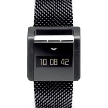 Ventura Ladies Miss V Digital Watch W 31 S With Black Wire Mesh Bracelet