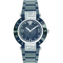 Versace Women's 92QCS91D008 S009 Rave Black Ceramic Stainless-Ste ...