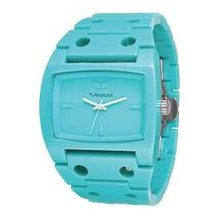 Vestal Destroyer Plastic Watch - Seafoam/Seafoam DESP030