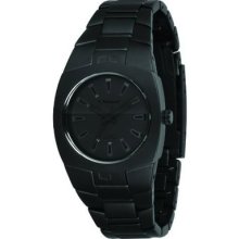 Vestal Women's Mgh004 Mini Gearhead Matte Black Watch Vestal