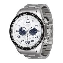 Vestal ZR-3 Watch - Brushed Silver / Silver / White