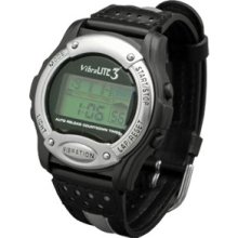 Vibralite 3 Watch Black Leather