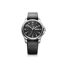 Victorinox Swiss Army Men's Officer Black Dial Watch 241549