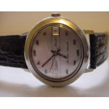 Vintage 1970's Zodiac Lenator Automatic Wrist Watch