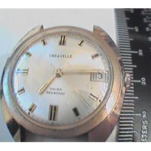 Vintage 1974 Caravelle Windup Date Watch 4u2fix