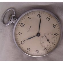 Vintage Molnia'59 Cccp Hi Grade 15 Jewels Pocket Watch Mint Just Serviced