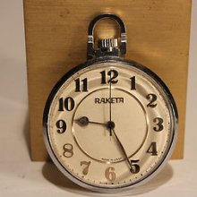 Vintage Russian Men's Mechanical Pocket Watch