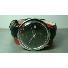 Vintage Sandoz Automatic Date Swiss Mens Old Used Wrist Watch K854 Antique