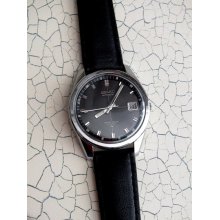 Vintage Seiko Black Dial Automatic Wrist Watch by avintageobsession on etsy...20% Discount