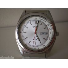 Vintage Seiko Quartz Dx Stainless Steel Japan 5y23-836w Men's Watch