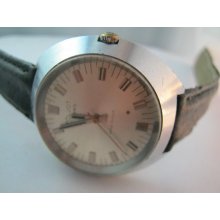 Vintage soviet wristwatch Poljot mens watch USSR 80s