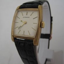 Vintage Swiss Gold Plated Eterna Watch 1960's