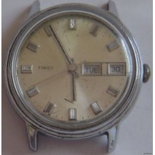 Vintage TIMEX Mens Watch Swiss Mvmt Working