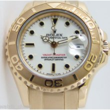 Watch ChestÂ® Rolex Gold Lady Yacht-master White 69628