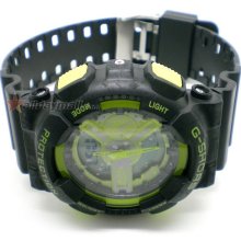 Waterproof Sporty Double Movement Digital Stop Watch&Night Light-Green