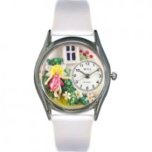 Whimsical Watches - S-1211003 - Whimsical Womens Daisy Fairy White