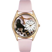 Whimsical watches wc0630005 dog groomer pink leather and go - One Size