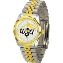 Wichita State Shockers WSU NCAA Mens Steel Executive Watch ...