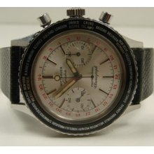 Wittnauer Professional Chronograph Watch. 24hr Dial.