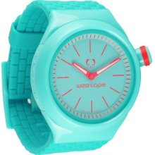 Wize & Ope Unisex Wize Club Analogue Watch Sh-Cl-8 With Turquoise Dial