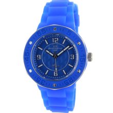 Women Oceanaut OC0210 Ceramic Case Rubber Bracelet Blue Tone Dia ...