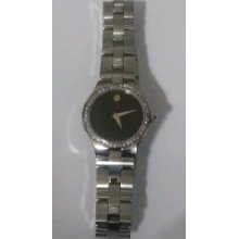 Womens Movado Juro Sport 0605024 0.50ct.apx.custom Set Real Diamond Watch