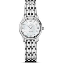 Women's Omega DeVille Prestige New Collection 24.4mm Qtz 424.10.24.60.05.001 Watch