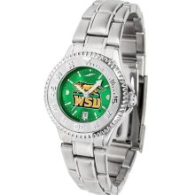 Wright State Raiders Womens Steel Anochrome Watch