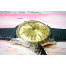 Wrist watch Eterna Eternamatic KONTIKI 1950s Beautiful mens classic vintage watch dress wrist watch Eterna strap