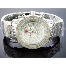 XLNC Round 3.25CT Diamonds 50MM Stainless steel Watch ...