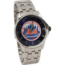 York Mets Manager Stainless Steel Watch