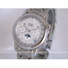 Zenith Chronomaster Chronograph Triple Calendar Moonphase On Bracelet