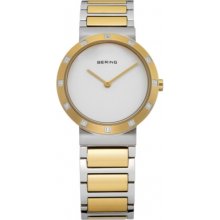 10629-710 Bering Time Ladies Two Tone Watch