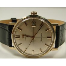 1962 Gold/ss Omega Seamaster Wristwatch. Serviced