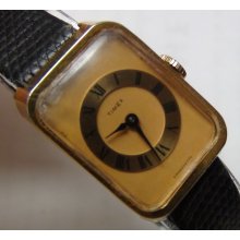 1974 Timex Ladies Gold Watch w/ Strap