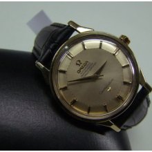 60's Omega Constellation Piepan Gold Automatic Gold Dial Cal:551 Man's