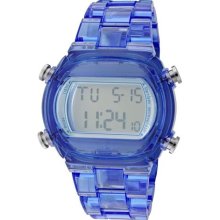 Adidas Candy Multi-Function Silver Digital Dial Blue Plastic ...