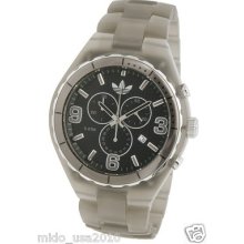 Adidas Khaki Plastic Resin Chronograph Watch Adh2565 Tag$95