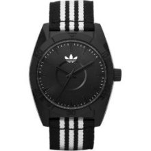 Adidas Men's & Women's Polyurethane Case Black Cloth Mineral Watch Adh2659