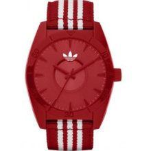 Adidas Men's Santiago Red Canvas Strap ADH2661 Watch