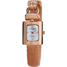 Akribos Ak510rg Mesh Wraparound Quartz Womens Watch