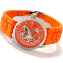 Android Men's Impetus Automatic Skeleton Strap Watch