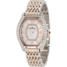 Anne Klein 9811MPRT Rose Gold and Silver Bracelet Watch