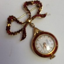 Antique Ladies Ramona 18kt Pendant Watch