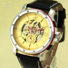 Antique Mens Watch Automatic Stainless Steel Luxury Men Watches Glas