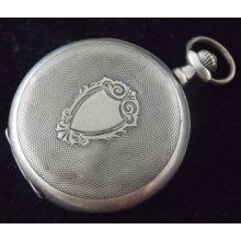 Antique Swiss Pocket Watch Seeland ,silver ,run