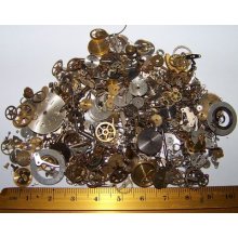 Any Amount Gears Vintage Antique Steampunk Old Pocket Watch Parts Mix Steam Punk