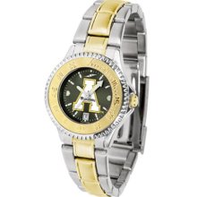 Appalachian State Mountaineers ASU Womens Two-Tone Anochrome Watch